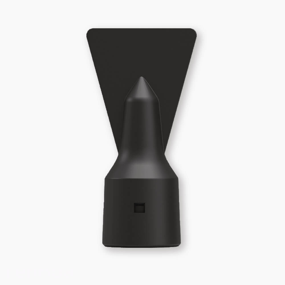 Bredt mundstykke til damprenser – ideelt til fuger og hjørner